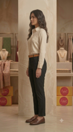 Everyday Comfort: Premium Cotton Tailored Pants - Image 4