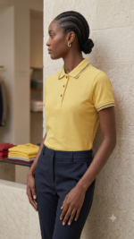 Modern Sophistication: Textured Classic Polo