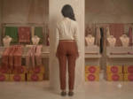 Refined Ease: Classic Tailored Cotton Pants - Image 3