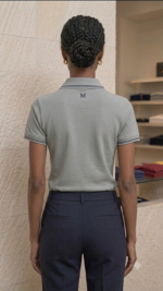 Essential Texture: Modern Waffle-Knit Crew-Neck T-Shirt - Image 2