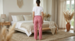 Tropical Escape: Botanical Print Lounge Pajama - Image 4