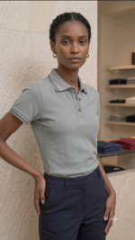 Essential Texture: Modern Waffle-Knit Crew-Neck T-Shirt
