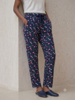Tropical Charm: Flamingo Print Lounge Pajama