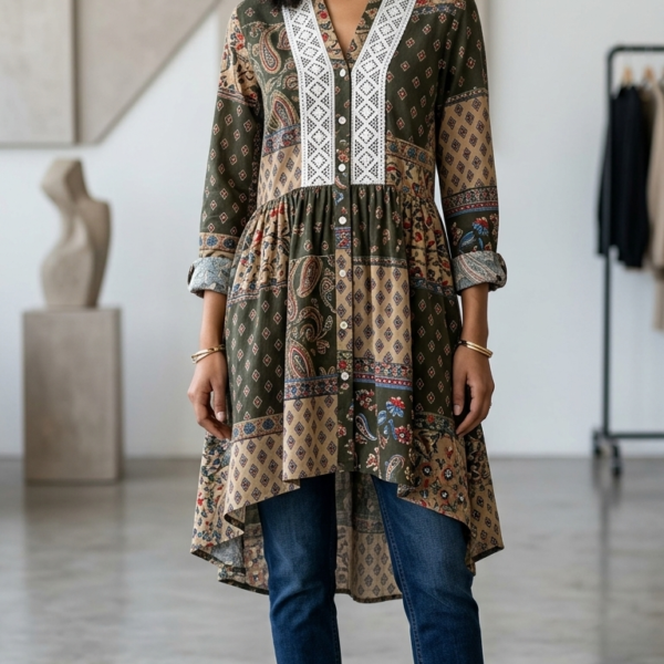 Printed Designer Kurti