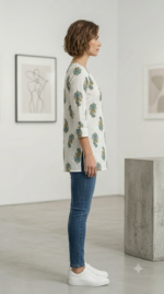 Paisley Print Kurti - Image 4