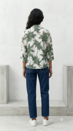 Tropical Print Kurti - Image 4